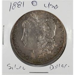 JJ.1881 O USA SILVER DOLLAR