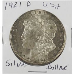 II.1921 D USA SILVER DOLLAR