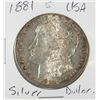 Image 1 : MM.1881 S USA SILVER DOLLAR