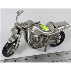 METAL MOTORCYCLE PIGGY BANK