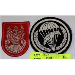 THREE POLISH SPECIAL FORCES PATCHES