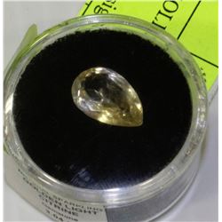 NATURAL SPARKLING GOLDEN LIGHT CITRINE - 3.04CT