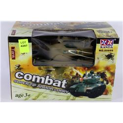 NEW COMBAT TANK TOY BATTERY OPERATED