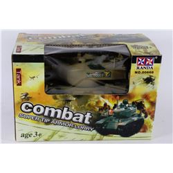 NEW COMBAT TANK TOY BATTERY OPERATED