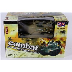 NEW COMBAT TANK TOY BATTERY OPERATED