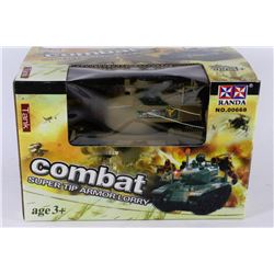 NEW COMBAT TANK TOY BATTERY OPERATED