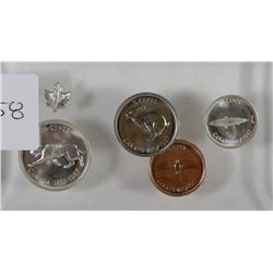 BBB.1967 ENCASED CANADA COIN SET