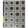 Image 1 : QQQ.SHEET OF WORLD SILVER COINS