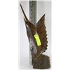 Image 1 : HAND CARVED HARDWOOD SWORDFISH