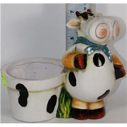 8" MINI COW PLANTER