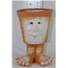 Image 1 : 7 INCH FACE ON FEET PLANTER