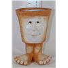 Image 1 : 7 INCH FACE ON FEET PLANTER