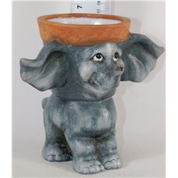 7 INCH MINI ELEPHANT PLANTER