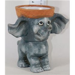 7 INCH MINI ELEPHANT PLANTER