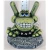 Image 1 : 10" BEWARE OF FROG GARDEN STATUE