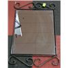 Image 1 : DECORATIVE IRON MIRROR