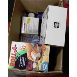 LARGE BOX WITH 20+ NEW & IN BOX ITEMS