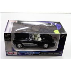1957 CHEVROLET CORVETTE DIE CAST SCALE 1:24