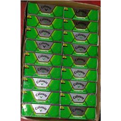 FLAT OF CALLAWAY HX BITE RECLAIMED GOLF BALLS