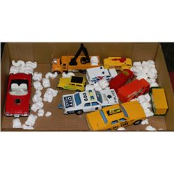 FLAT 1970'A MATCHBOX,DINKY'S,POLICE CAR AND CAB