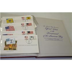 OFFICIAL TRIBUTE TO THE BICENTENNIAL FLAG BOOK &