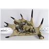 Image 1 : FAUX ANTLER MOOSE DISPLAY