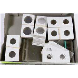 FLAT OF COIN CASES  AND PAPER MONEY SLEEVES