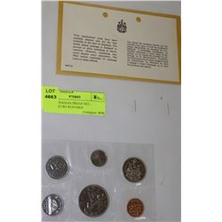 1969 CANADIAN PROOF SET - VOYAGEURS RESUMED