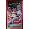 Image 1 : "HAVE A COKE" PICTURE 25.5"X15"
