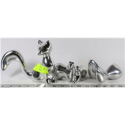 5 HOSELTON HAND CRAFTED ALUMINUM DESIGNER