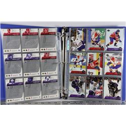 BINDER WITH 2002-03 UPPER DECK SERIES 2 COMPLETE