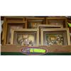 Image 1 : FLAT OF LITTLE WOMEN AND MICE 3D DECOUPAGE ART