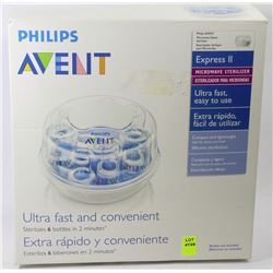 NEW PHILIPS AVENT MICROWAVE STEAM STERILIZER