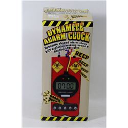 DYNOMITE SHAPED ALARM CLOCK