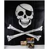 Image 1 : PIRATE ADVENTURE PACK. INCLUDES FULL SIZE FLAG,