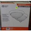 Image 1 : BOX OF 2 COMMERCIAL ELECTRIC CEILING LIGHTS