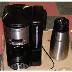 HAMILTON BEACH BREW STATION AND BUNN STAINLESS