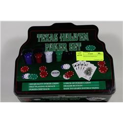 TEXAS HOLD EM POKER SET
