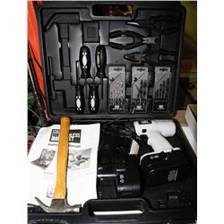 69 PIECE 18V CORDLESS DRILL SET