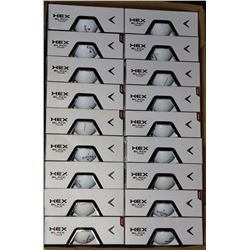 FLAT OF CALLAWAY HEX BLACK TOUR RECLAIMED GOLF