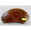 Image 1 : WOODEN SLAB CLOCK
