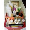 Image 1 : SPA BASKET WITH BODY LOTIONS, MAKE-UP, LIP GLOSS,