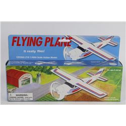 FLYING PLANE CESSNA 210 1/40 SCALE ACTION MODEL