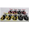 Image 1 : TRAY OF 9 VARIOUS METAL GO-CARTS W/ PULL BACK