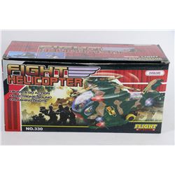 NEW HELICOPTER W/LIGHTS AND SOUNDS