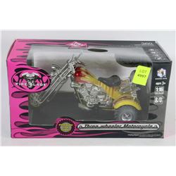 NEW 3 WHEEL MOTORCYCLE W/LIGHTS & SOUNDS