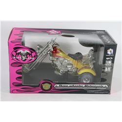 NEW 3 WHEEL MOTORCYCLE W/LIGHTS & SOUNDS