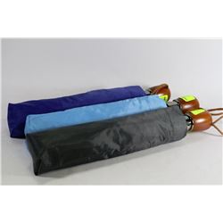LOT OF 3 UNISEX UMBRELLAS