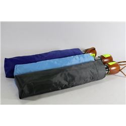 LOT OF 3 UNISEX UMBRELLAS