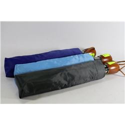LOT OF 3 UNISEX UMBRELLAS
